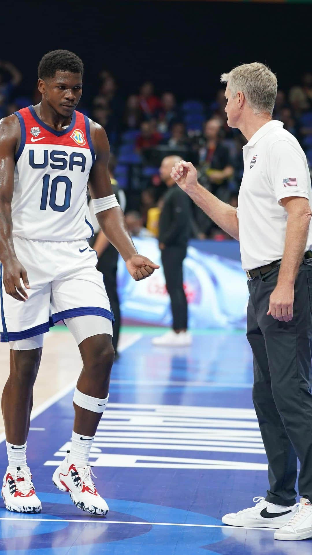 USA Basketballのインスタグラム：「Bully Ant 🐜💪  🇺🇸 #USABMNT #WinForUSA」