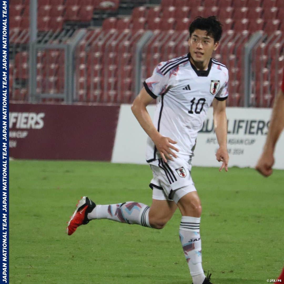 日本サッカー協会さんのインスタグラム写真 - (日本サッカー協会Instagram)「. 🔹U-22日本代表 🔹 【2023.9.9 Match Report✍️】  『 #AFCU23 #アジアカップ カタール 2024予選』第2節、U-22パレスチナ代表と対戦⚔️  #藤尾翔太 選手の得点を守りきり2連勝を飾りました✨  詳しい試合レポートはプロフィールのJFA公式サイト『JFA.jp』から✍  #夢への勇気を #U22日本代表 #jfa #daihyo #サッカー日本代表 #サッカー #soccer #football #⚽」9月10日 19時12分 - japanfootballassociation