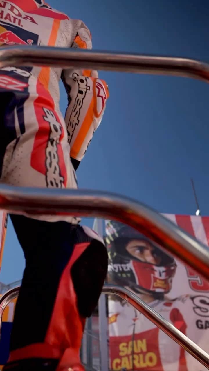 レプソル・ホンダのインスタグラム：「Ready to go racing here at the #SanMarinoGP 🇸🇲  Where will you be watching from?」