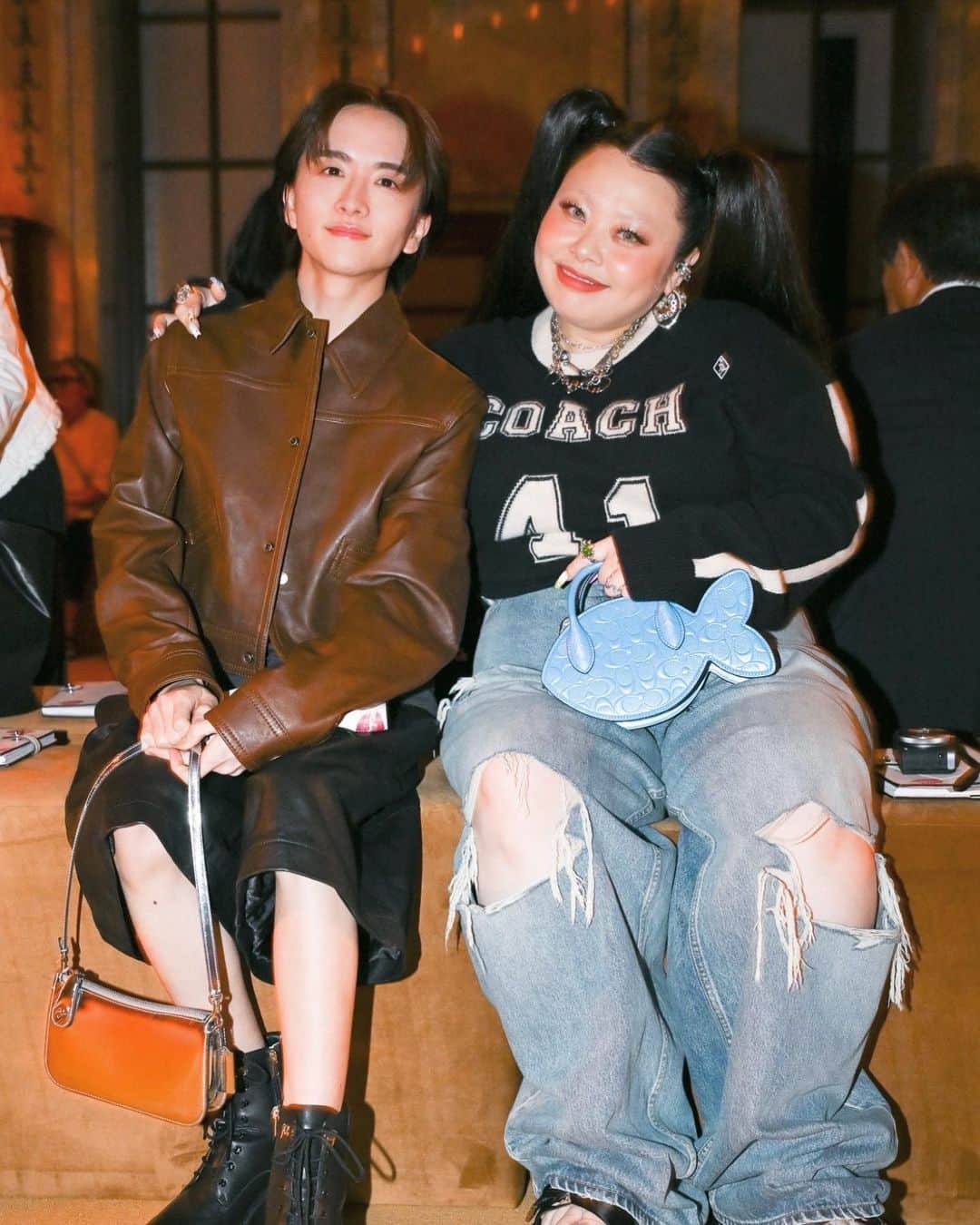 板垣李光人のインスタグラム：「Rihito in NY🇺🇸  #coachny #coachspring24」
