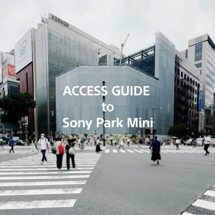GINZA SONY PARK PROJECTのインスタグラム
