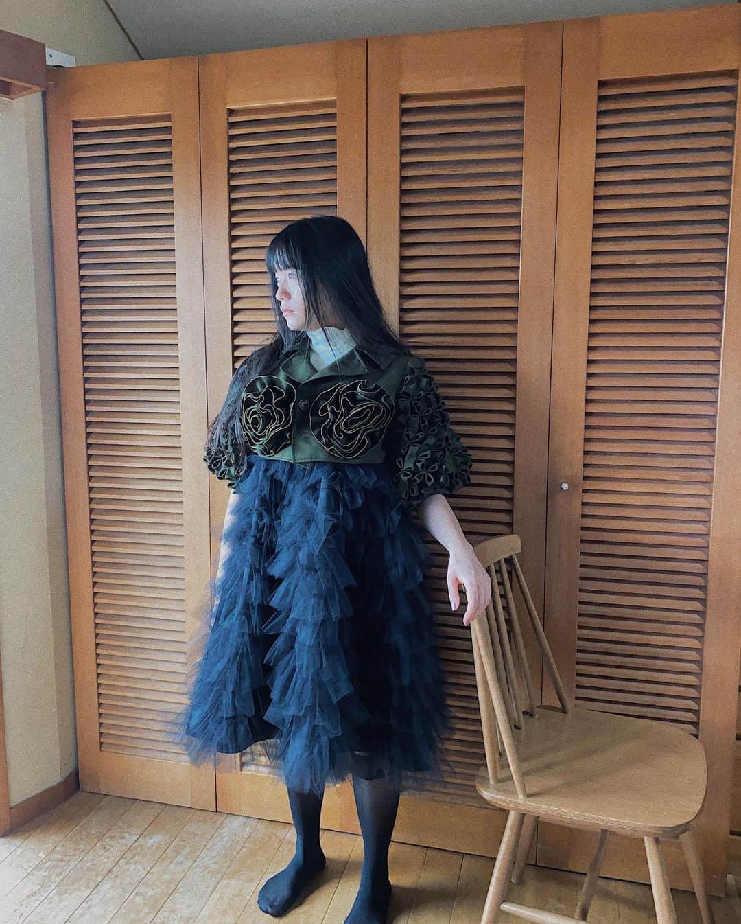 みこさんのインスタグラム写真 - (みこInstagram)「dress by @chukatanaka ❧  素敵なドレスを着させていただきました。」9月10日 20時02分 - mico_sis