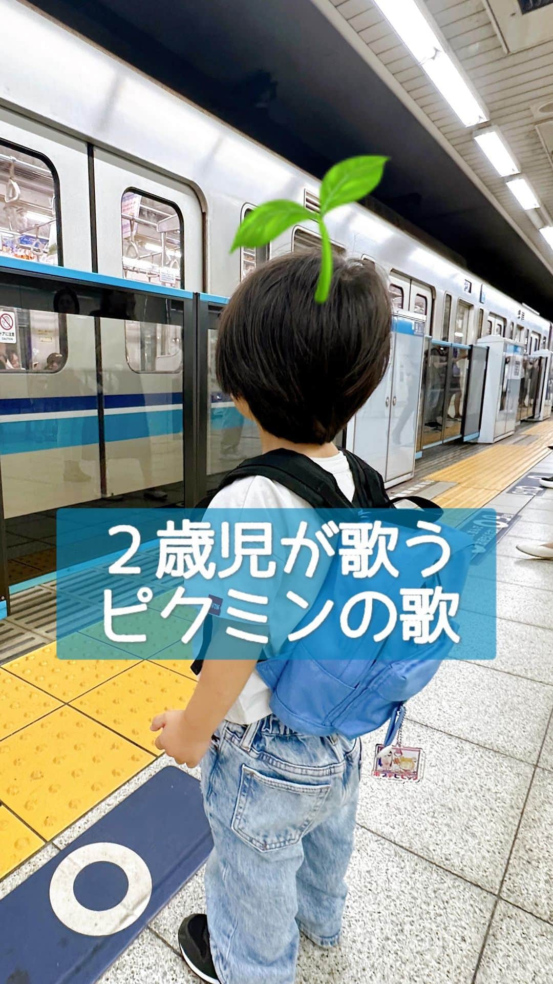 高橋由真のインスタグラム：「２歳９ヶ月くんの『ピクミンの種のうた』🎤  所々なんで言ってるんだろう🤣笑  #ピクミン #ピクミンの歌 #種のうた #ピクミン4 #２歳 #男の子 #歌ってみた #アカペラ #空耳 #育児日記 #成長記録」