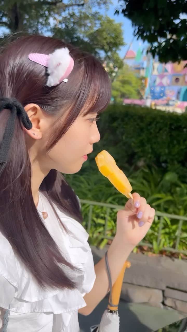 来栖りんのインスタグラム：「ディズニー！撮影:母」