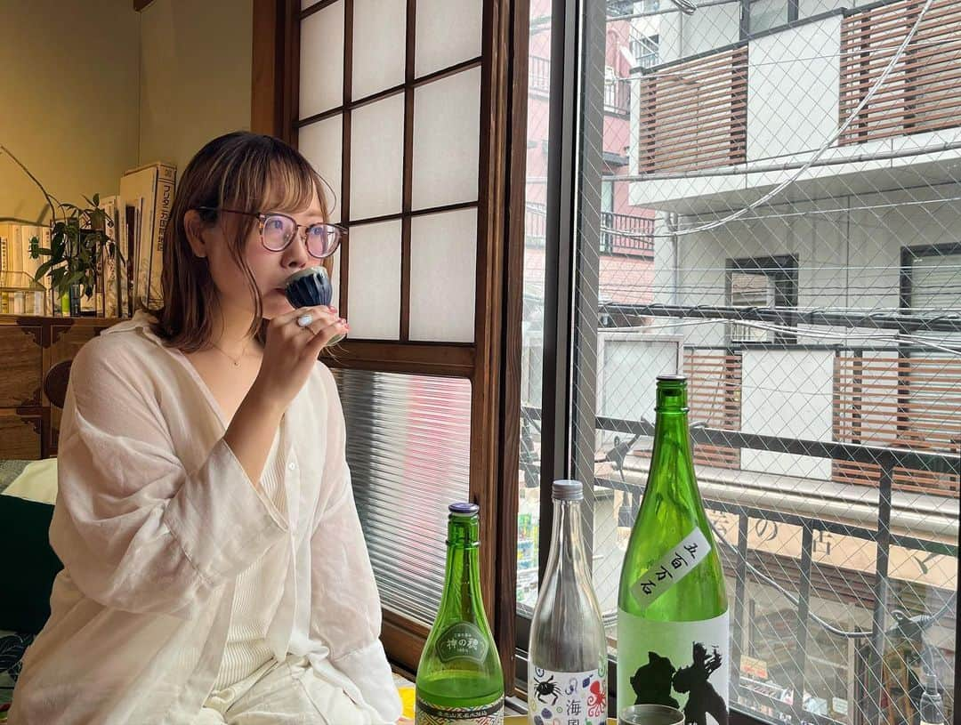 石川奈津紀さんのインスタグラム写真 - (石川奈津紀Instagram)「【昼飲み🍶】 りんちゃんと昼飲みしたときの写真📷 @uzuki_rin  たのしかった〜！ いつも打ち合わせしながら飲んでるきがする笑 * #唎酒師アナウンサー  #きき酒師アナウンサー」9月10日 20時36分 - natsukiishikawa1011