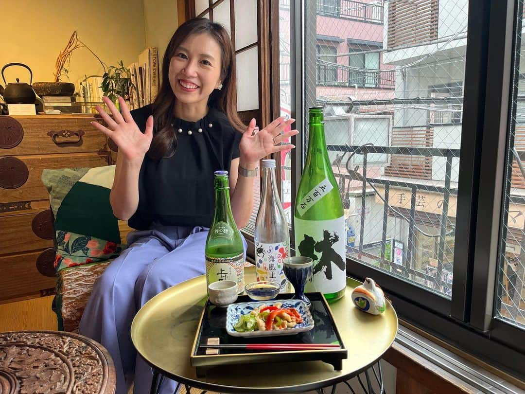 石川奈津紀さんのインスタグラム写真 - (石川奈津紀Instagram)「【昼飲み🍶】 りんちゃんと昼飲みしたときの写真📷 @uzuki_rin  たのしかった〜！ いつも打ち合わせしながら飲んでるきがする笑 * #唎酒師アナウンサー  #きき酒師アナウンサー」9月10日 20時36分 - natsukiishikawa1011