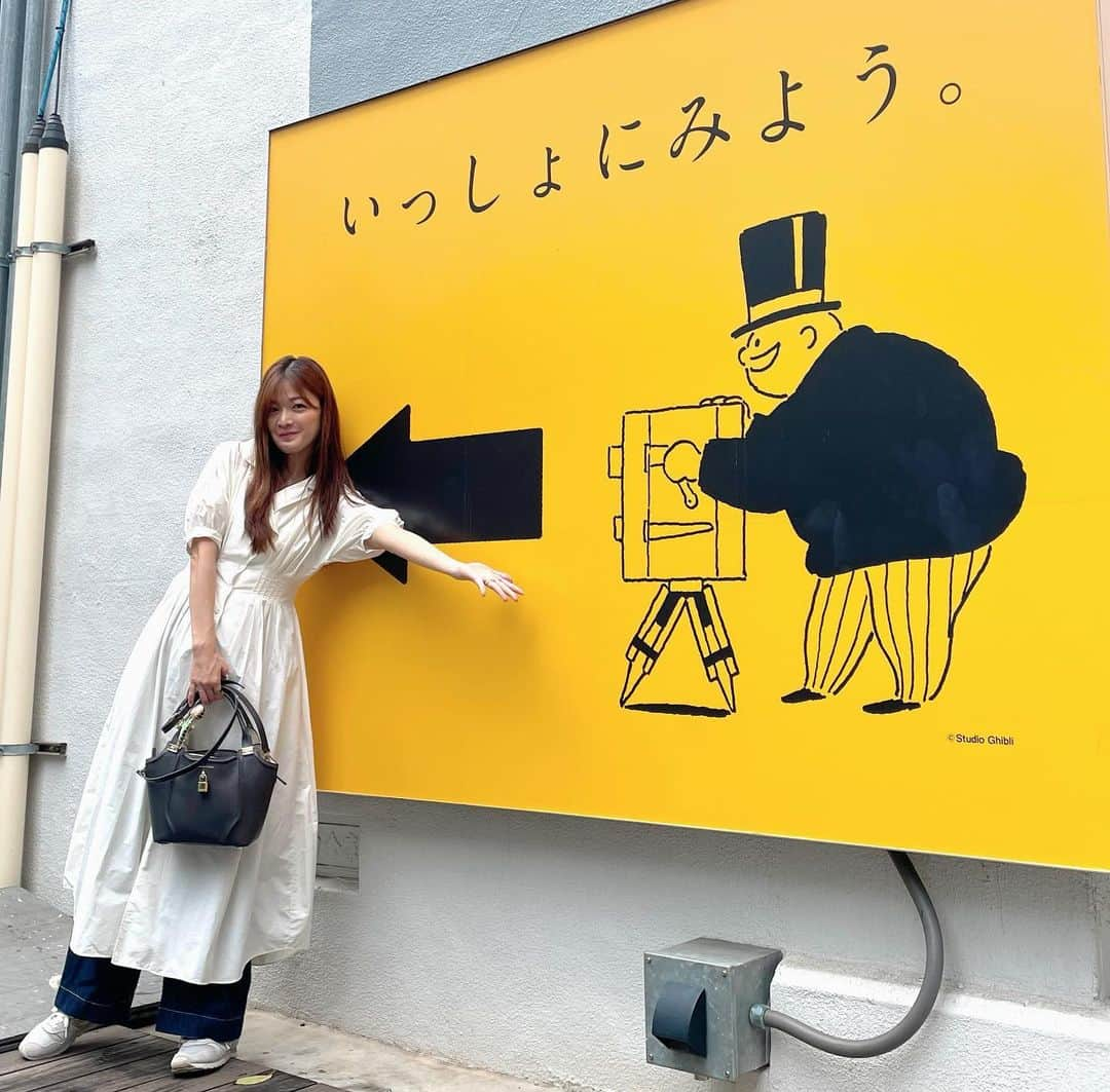 森田紗英さんのインスタグラム写真 - (森田紗英Instagram)「_ 「金曜ロードショーとジブリ展」 行ってきました🌸 ディズニーとジブリを見て育った私。 どちらも大好きな大人になりました！笑 写真撮影スポットも多かったし、 各作品ごとの時代背景を見れたり、 面白かった〜〜〜◎ _ _ _ #ジブリ #金ロー #天王洲アイル #金曜ロードショー #展示 #面白かった #ありがとう」9月10日 20時49分 - moricoff