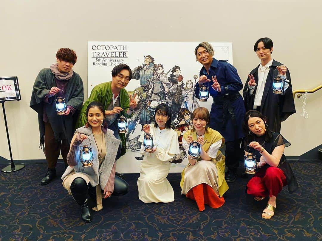 関智一さんのインスタグラム写真 - (関智一Instagram)「オクトパストラベラー朗読劇 無事に終了しました！ 楽しいメンバーで幸せな時間でした！ ご覧いただいた皆さん、応援して下さってた皆さん、スタッフ、キャスト、皆さんありがとう御座いましたー！  #オクトラ朗読劇 #オクトパストラベラー #小西克幸 #松岡禎丞 #梅原裕一郎 #茅野愛衣 #青木瑠璃子 #桑島法子 #甲斐田裕子」9月10日 20時52分 - sekitomokazu