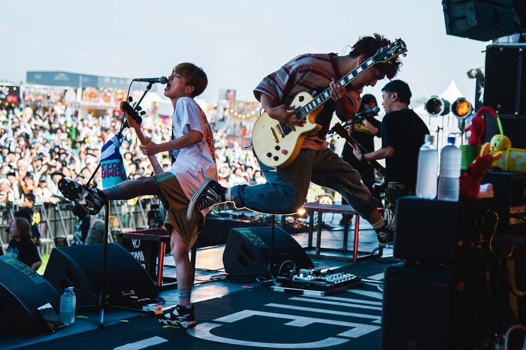 04 Limited Sazabysさんのインスタグラム写真 - (04 Limited SazabysInstagram)「. 9/10(日) 泉大津フェニックス 『HEY-SMITH Presents OSAKA HAZIKETEMAZARE FESTIVAL 2023』  📸 @ninjajon」9月10日 20時53分 - 04limitedsazabys_official