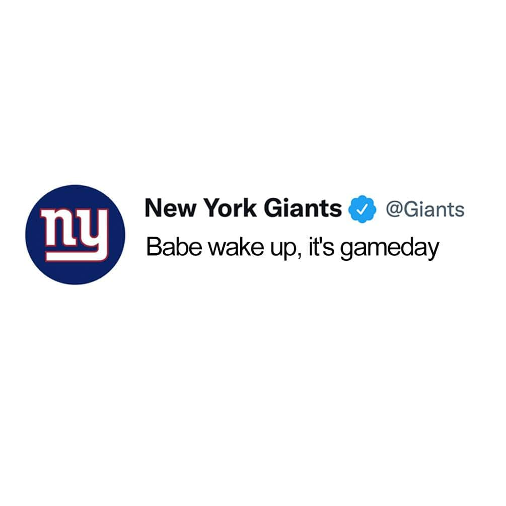 New York Giantsさんのインスタグラム写真 - (New York GiantsInstagram)「Rise & shine!」9月10日 21時00分 - nygiants