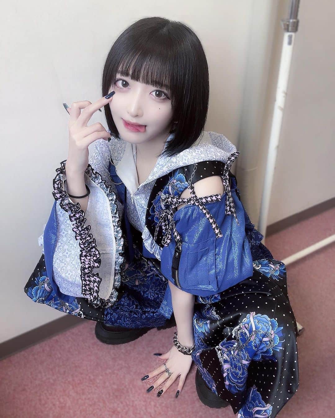 相笠萌のインスタグラム：「ぅげ〜、^_^」