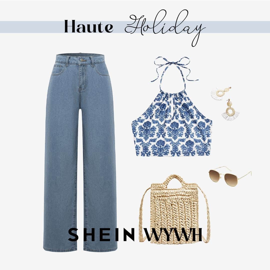 SHEINのインスタグラム：「Whether you're on the grind or glamming up for your next getaway, we've got fierce fits for every occasion 🧳✨🙌  🔗:https://shein.shop/u83xvd4  #SHEINCollections #ForSpecialOccasions」