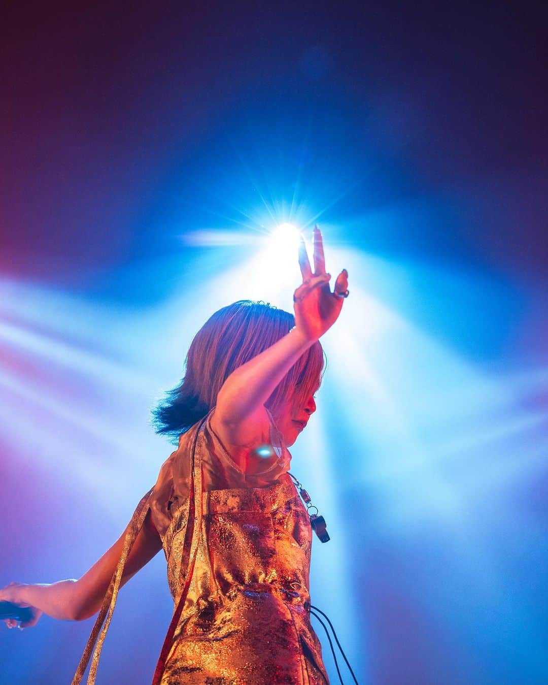 のインスタグラム：「#ミラパレ MIRRORBALL PARADE vol.3 Reol × yama at 新潟テルサ  photo by @hashimoto_ayumu」