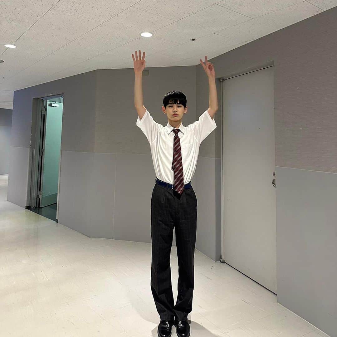 能勢倫のインスタグラム：「昨日8話でした🫶🏻あと2話🥲 よろしくお願いします」