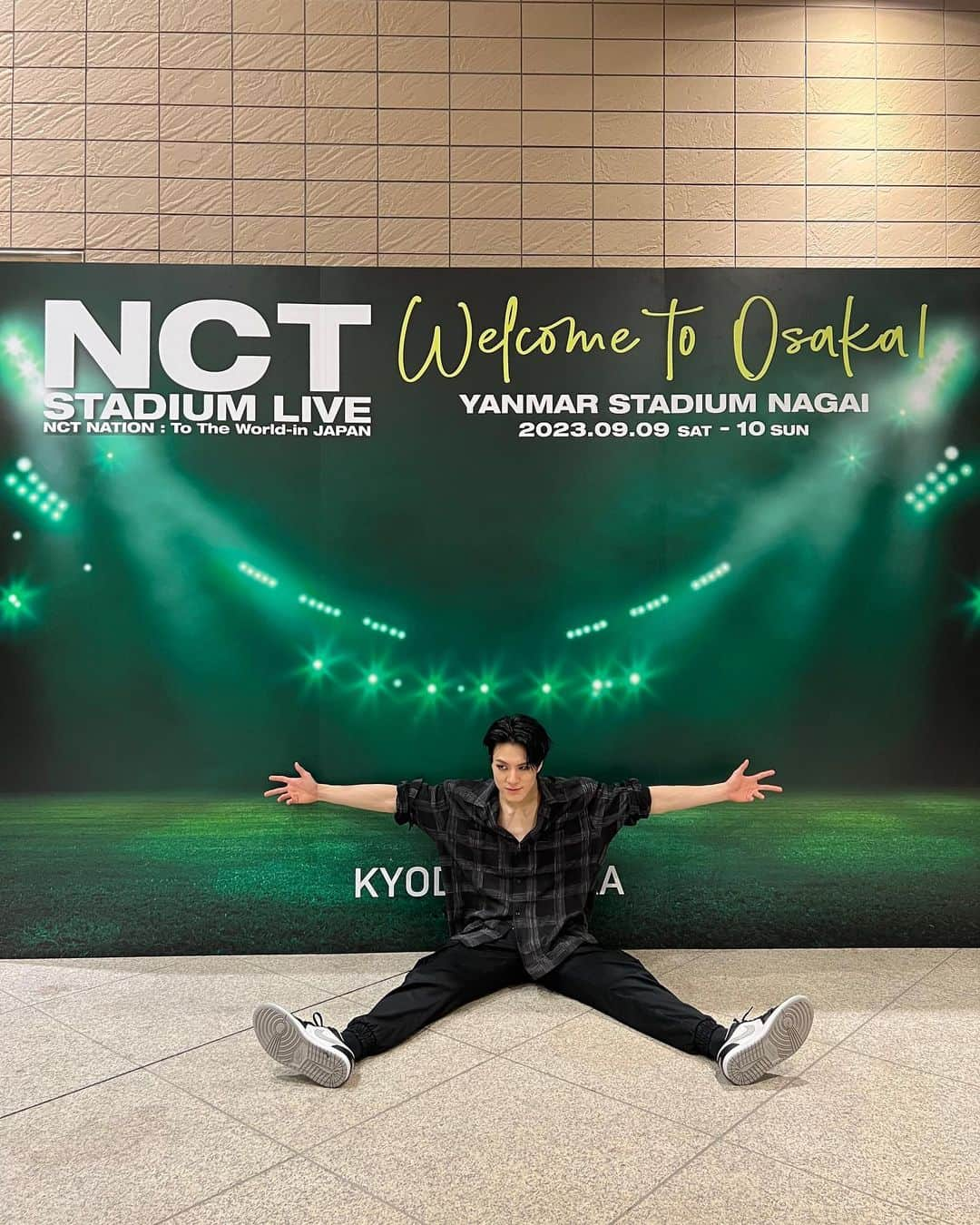 ジェノのインスタグラム：「Thank you Osaka!! また会いましょう!!#nctnation」