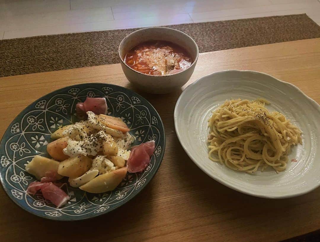 松田リマさんのインスタグラム写真 - (松田リマInstagram)「. これまでの松田メシまとめ🥢🍚 料理すきです😆🌼  もう少し作っていたと思うのだけど、写真撮る前にバクバク食べちゃって写真がない😂」9月10日 21時51分 - rima_matsuda