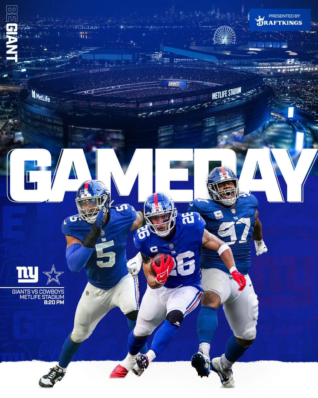 New York Giantsさんのインスタグラム写真 - (New York GiantsInstagram)「It all starts tonight ‼️」9月10日 22時00分 - nygiants