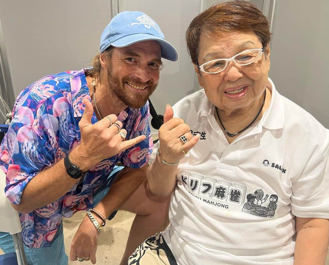 高木ブーのインスタグラム：「ウクレレピクニック、無事に終わりました。沢山の皆さんに僕のステージを観てもらえて、嬉しかったです。会場でセインカミュ君にも会いました。 　 #ウクレレピクニック2023  #高木ブー  #横浜ハンマーヘッド」