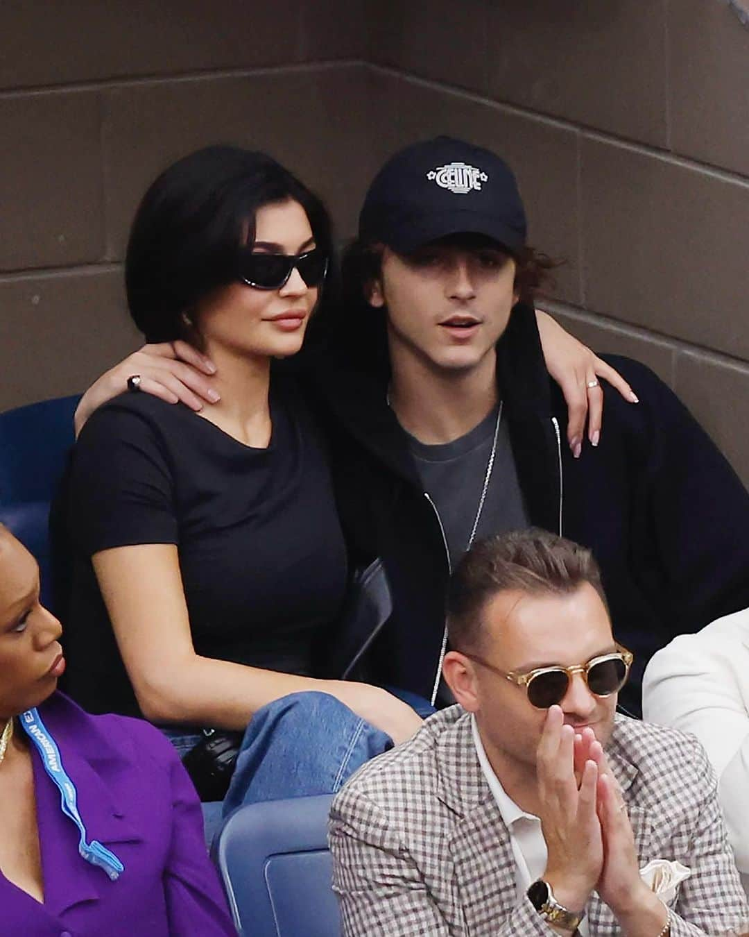 GQさんのインスタグラム写真 - (GQInstagram)「@kyliejenner and @tchalamet at the #usopen.」9月11日 8時48分 - gq