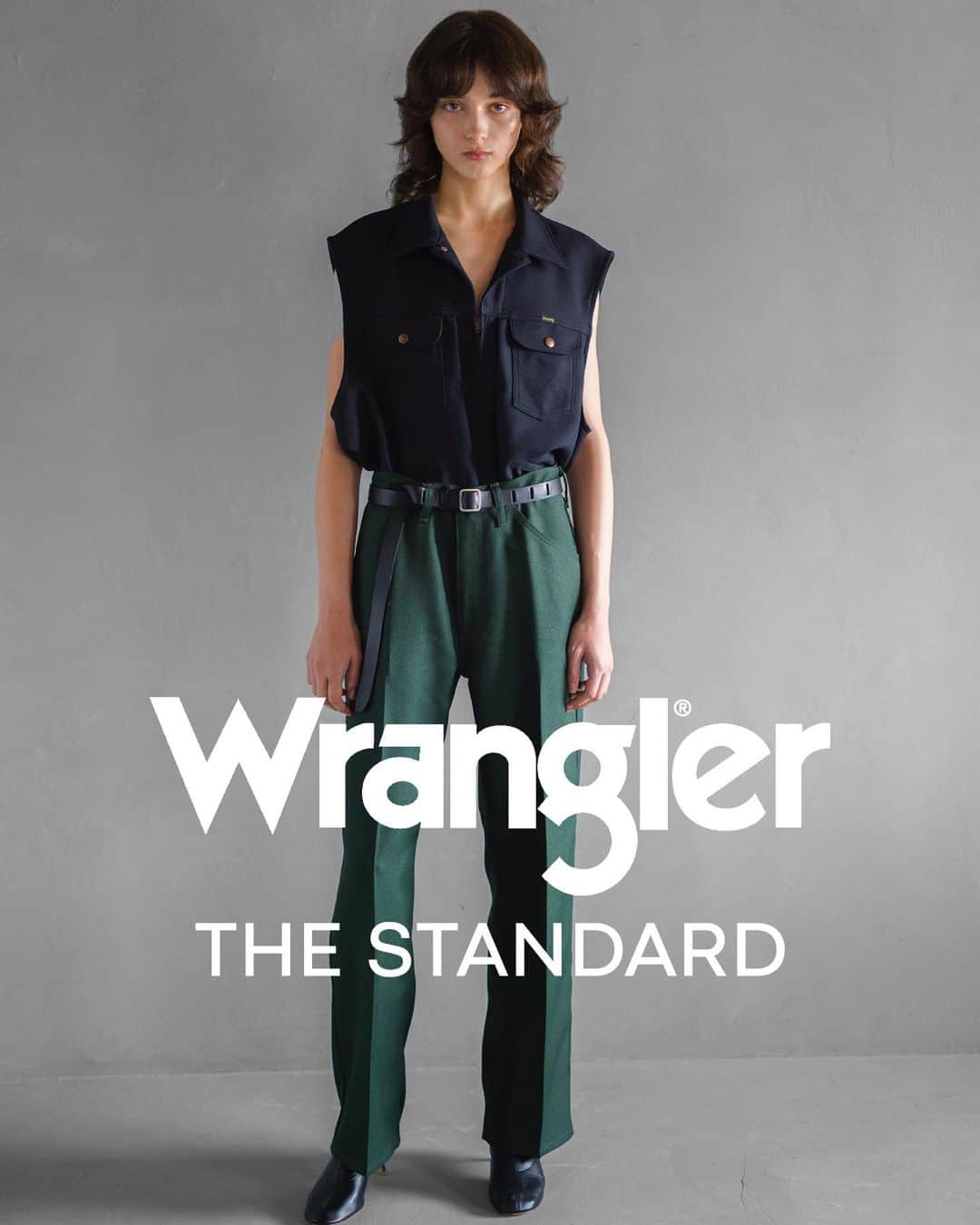 WEGOスタッフスナップのインスタグラム：「ㅤㅤㅤㅤㅤㅤㅤㅤㅤㅤㅤ ▪︎THE STANDARD別注Wrangler pants ¥7,699(tax in) color:dark green/wine/black size:S/M/L  _ #THESTANDARD #ザスタンダード #Wrangler」