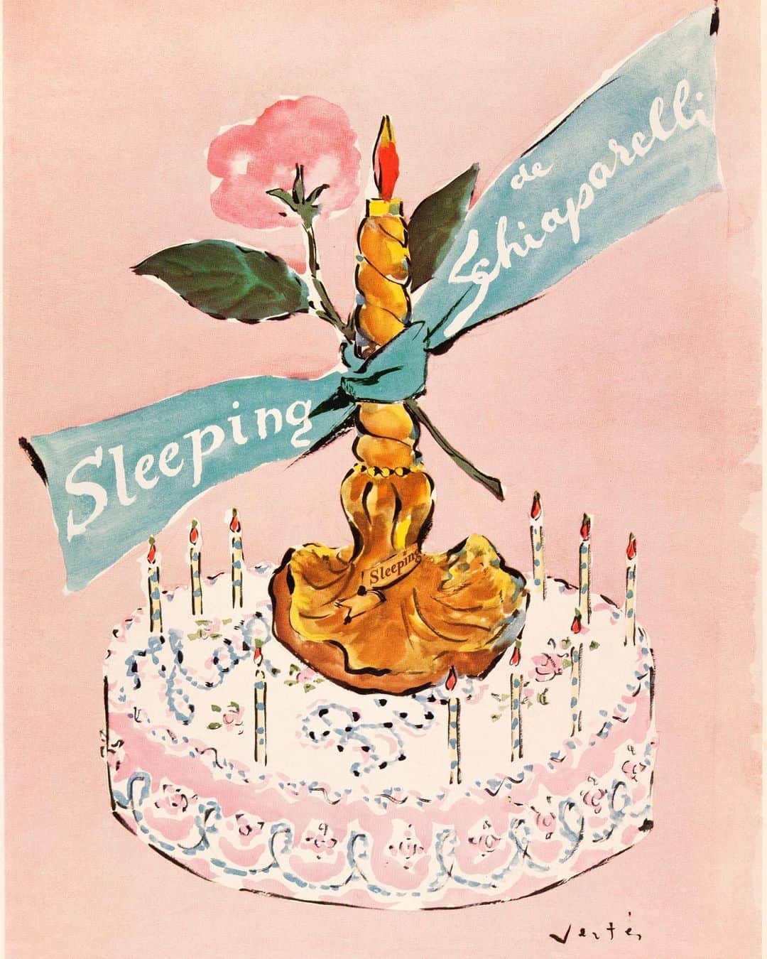 スキャパレリさんのインスタグラム写真 - (スキャパレリInstagram)「Happy Birthday to our beloved founder Elsa Schiaparelli, who was born on this day in 1890.  We celebrate her path of beauty and inventive entrepreneurship, leading us to define Elsa as the woman who shaped the foundation of the fashion system.  In her earlier years, Elsa was an aspiring writer whose style veered too erotic for her time. She shifted her interest towards fashion and moved to Paris. One day, looking at antiques, Elsa’s eye fell on a strange pullover: “It was not beautiful but it fell on the body in a particular way”. With an Armenian knitter, she launched a collection of trompe l’œil pulls that not only dressed all of Paris, but were requested “en masse” for the American market.  The success allowed Elsa to open her first atelier at 4, rue de la Paix. Schiaparelli began to delve into sportswear and beachwear, which proved popular and profitable. In 1935, she opened the Salons at 21, Place Vendôme, the historical address steeped in Haute Couture. Elsa, thinking beyond tradition, added the idea of Ready-to-Wear and introduced a window so the insides of the Schiaparelli boutique faced the piazza, bringing surrealist fantasy to the sidewalk.  Royalty and movie stars visited the atelier for couture fittings, while streams of fans bought tights, makeup, and above all, perfumes. Schiaparelli created an empire of fragrances led by her Shocking Perfume, with its sensual silhouette based on Mae West’s measurements, designed with artist Leonor Fini.  The S on nearly all her fragrances and her use of the number 4 on her personal jewelry is credited to Elsa’s superstitious beliefs; the most obvious sign of her esoteric thinking.  Schiaparelli was a trailblazer in blending art and fashion. She collaborated on fashion with Salvator Dalì, on interiors with Jean Michael Frank and Alberto Giacometti. Her ad campaigns were illustrated by Vèrtes and Berard, and her portraits photographed by Man Ray, Horst P. Horst, and Cecil Beaton.  This was her life; a single woman stronger than most men, who was joyous while working with avant-garde artists.  Today, @danielroseberry continues the artistic collaboration through an ongoing conversation with Elsa’s inventive heritage.」9月11日 0時03分 - schiaparelli