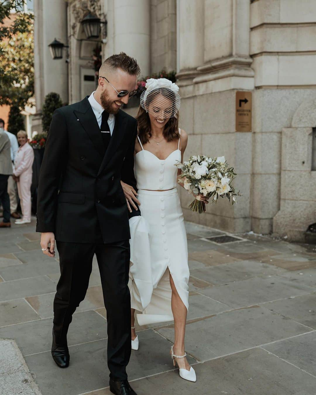 キャサリンディーンさんのインスタグラム写真 - (キャサリンディーンInstagram)「DO GOOD BRIDE // #BDGBride Alice chose the chic Mavis & Miami bridal separates from the #bridesdogood x @catherine__deane collection for her city wedding 🫶 ⠀⠀⠀⠀⠀⠀⠀⠀⠀ Donated by Catherine Deane to Brides Do Good, the dress was part of a greater love story, in which proceeds from its sale helped support charity initiatives working to #endchildmarriage 🤍 ⠀⠀⠀⠀⠀⠀⠀⠀⠀ Through donations of sample gowns, @catherine__deane & @brides_do_good are working to ensure every girl has the right to a brighter future of their choosing, free from the danger of early marriage. ⠀⠀⠀⠀⠀⠀⠀⠀⠀ So far, our partnership has helped support over 52,000 vulnerable children across 29 schools, through Brides do Good's ‘Safer Schools for Refugees’ project in Ethiopia with Plan International.  ⠀⠀⠀⠀⠀⠀⠀⠀⠀ Watch this space for new @catherine__deane gowns & and separates in the Brides Do Good boutique!  ⠀⠀⠀⠀⠀⠀⠀⠀⠀ Photographer: @fineshade_studios ⠀⠀⠀⠀⠀⠀⠀⠀⠀ #CatherineDeane #ModernBride #LondonBride #BridalFashion #BridalStyle #BridalSeperates #CityWedding」9月11日 2時13分 - catherine__deane