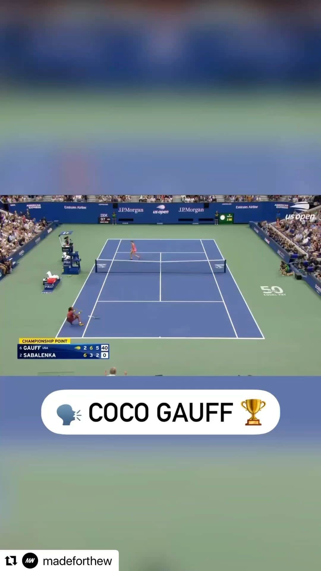 クラウディア・ジョーダンのインスタグラム：「It’s been one hell of a summer hasn’t it Queens?  Congrats  @cocogauff !!!」