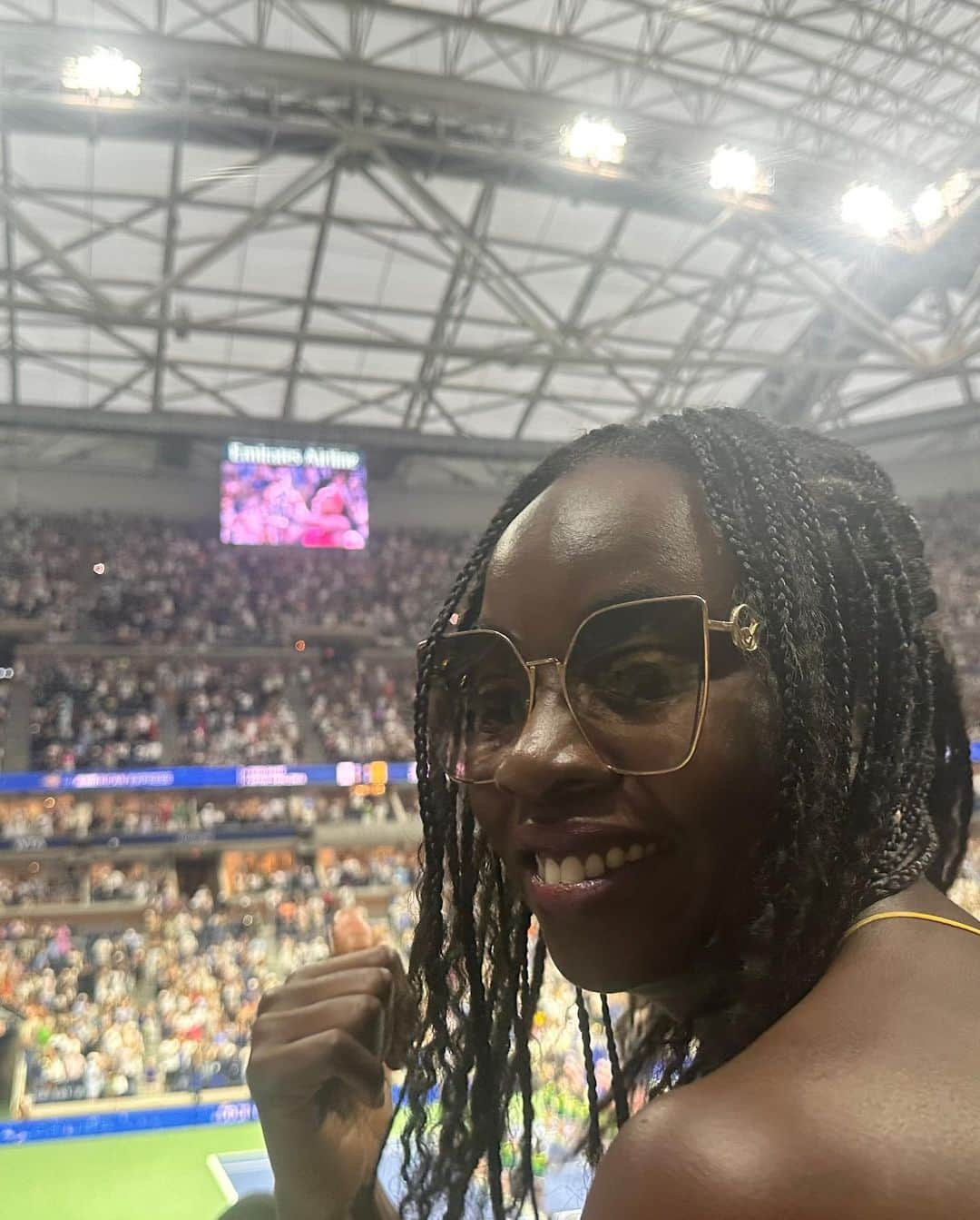 ダナイ・グリラさんのインスタグラム写真 - (ダナイ・グリラInstagram)「Team Coco!!! Yesterday was a GOOD day!!! #USOpen」9月11日 3時15分 - danaigurira