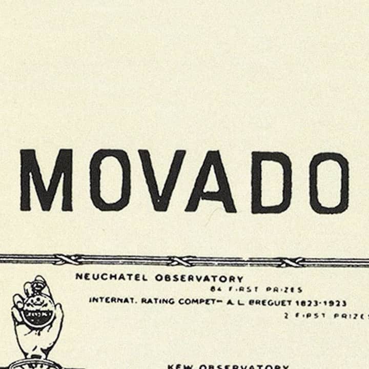 モバードのインスタグラム：「MOVADO 1881 - TODAY」