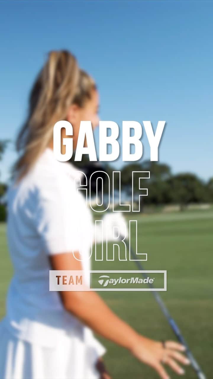 テーラーメイド ゴルフのインスタグラム：「@gabbygolfgirl 🤝 @taylormadegolf  A dream come true! I’m officially a part of #teamtaylormade . Looking forward to the next chapter!!」