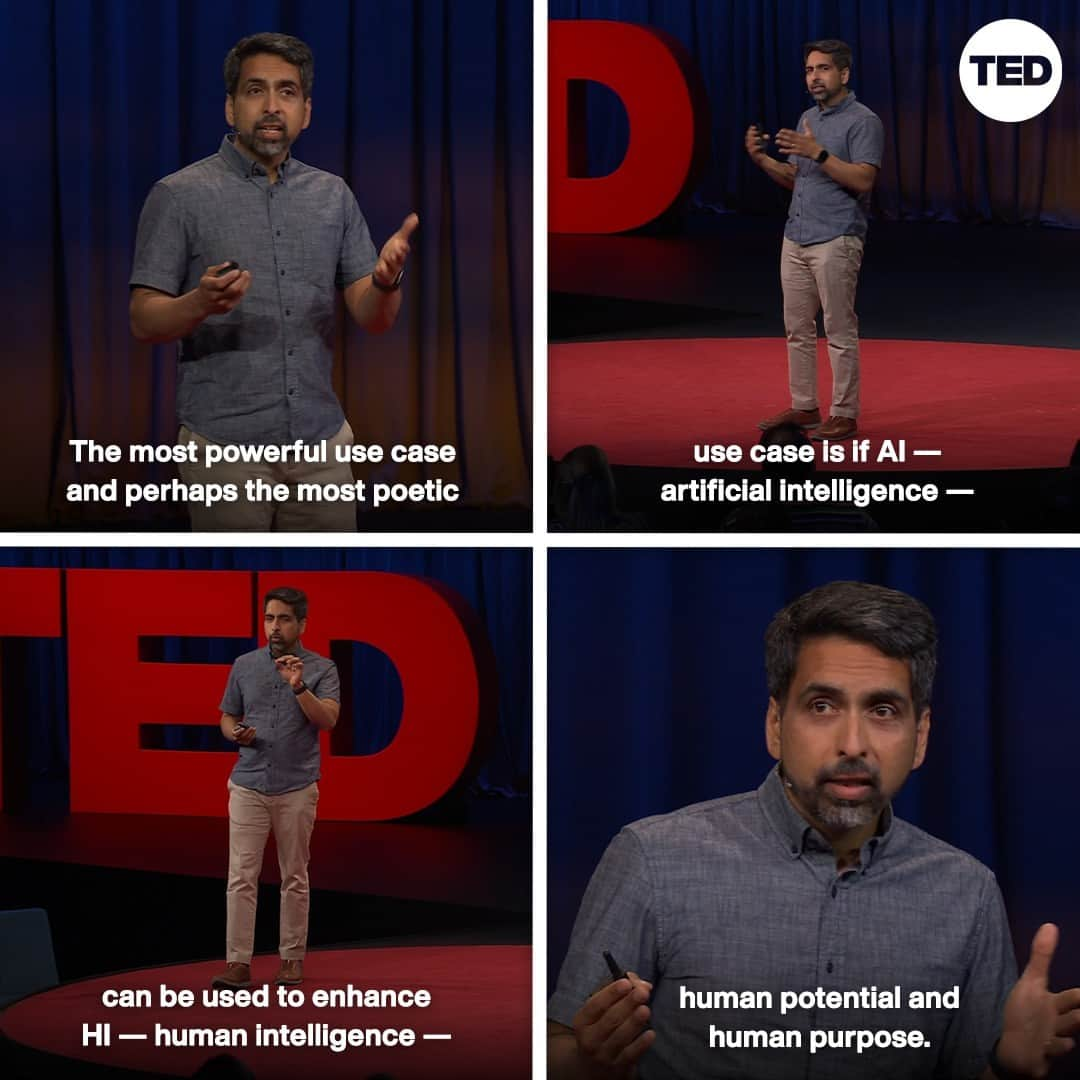 TED Talksのインスタグラム：「What if every student worldwide could access a super tutor? CEO and founder of @KhanAcademy Sal Khan says it’s possible — thanks to AI! In his TED Talk, Khan demonstrates how his company’s new tool could work alongside students, helping them think critically about subjects like math, writing and even coding! He envisions this tool could also be a huge help to teachers, assisting them with planning and grading. Visit the link in our bio to hear more — and see his live demo from the TED stage.⁠ #AI #Education #BackToSchool」