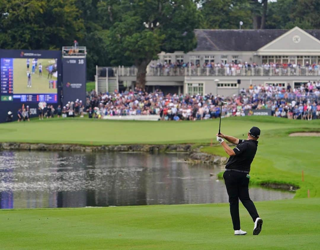 シェーン・ローリーのインスタグラム：「The Irish really are the best fans in the world. Enjoyed my week at the K Club…Disappointed to come up a little short but gave it all I had. On to Wentworth ☘️」