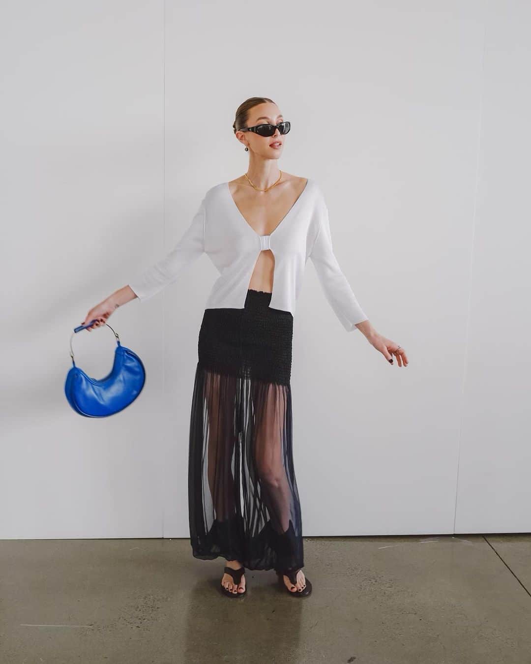 ホイットニー・ポートのインスタグラム：「The best part about fashion week is the connections made IRL. So much of my work is done online, I forget how inspiring, supportive, friendly and fun people can be!!!  @bevza」