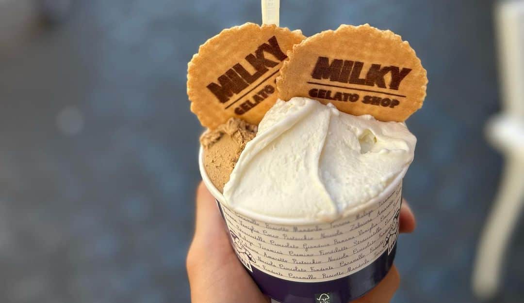 熊谷紗希さんのインスタグラム写真 - (熊谷紗希Instagram)「🙋🏻‍♀️❤️ROMA🇮🇹 gelatoが美味しすぎて最高です😋またローマの素敵な場所を紹介出来るように、もっと色んなところを散策してみたいと思います🫡 #感謝」9月11日 6時47分 - kumagai1017