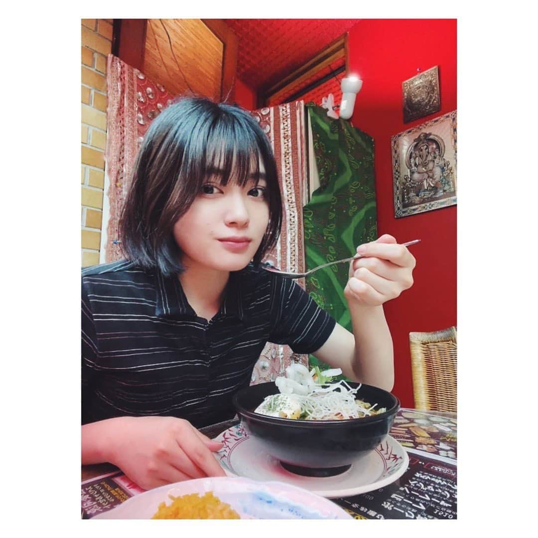 吉田美月喜さんのインスタグラム写真 - (吉田美月喜Instagram)「☽ 暑い日は辛いものが食べたくなる🌶️🌶️ この日は極楽 もっと辛いのいけそう  #マジックスパイス #マジスパ #スープカレー #吉田美月喜 #yoshidamizuki #yoshida #mizuki」9月11日 18時31分 - mizukiyoshida_official