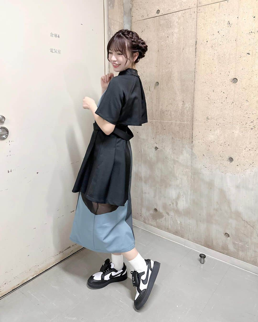 廣川奈々聖さんのインスタグラム写真 - (廣川奈々聖Instagram)「🐁⸒⸒🪐‎ 🛼 ⁡ ⁡ あんまり着ない系統だけど 似合えてる気がする^⌯ ·̫ ⌯^ ♡かわい〜 ⁡ ⁡ ⁡ ⁡ ⁡ #ななせのふく #私服 #unitedtokyo #nike」9月11日 18時27分 - nanaseven7_u_u