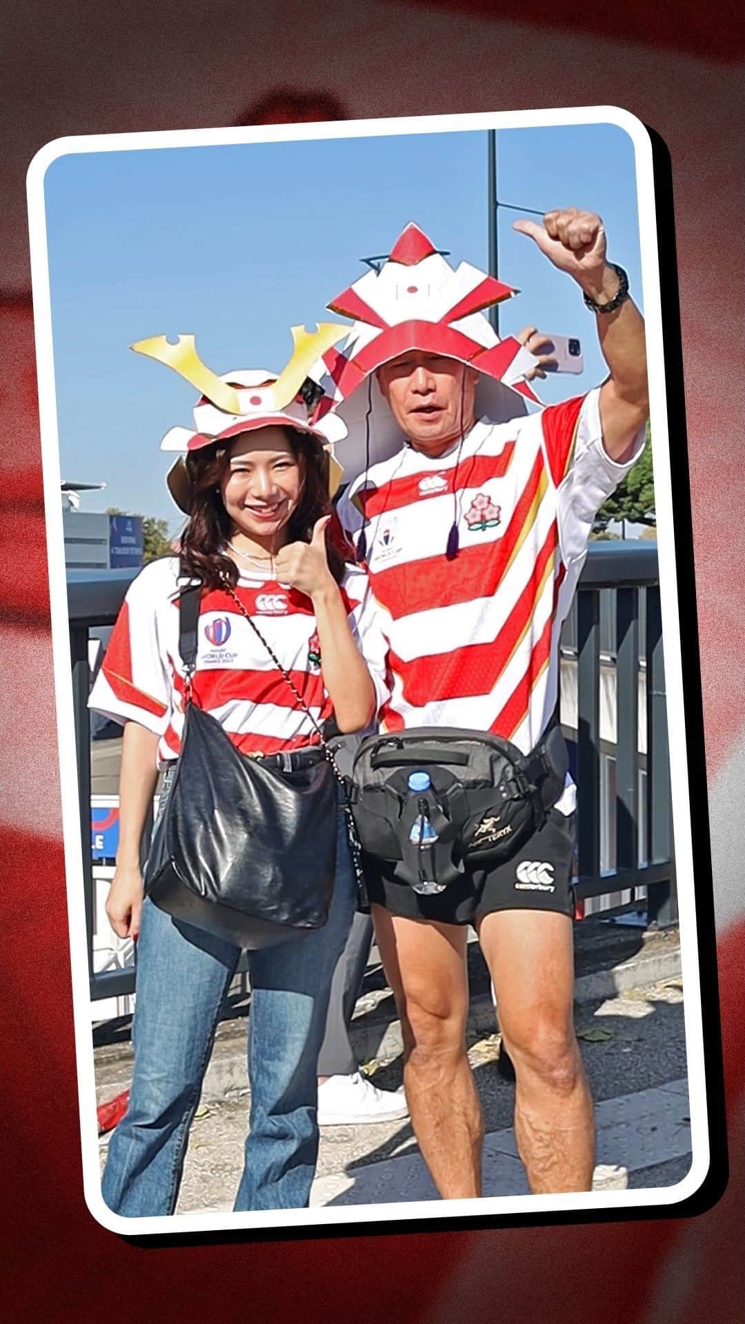 ラグビーワールドカップのインスタグラム