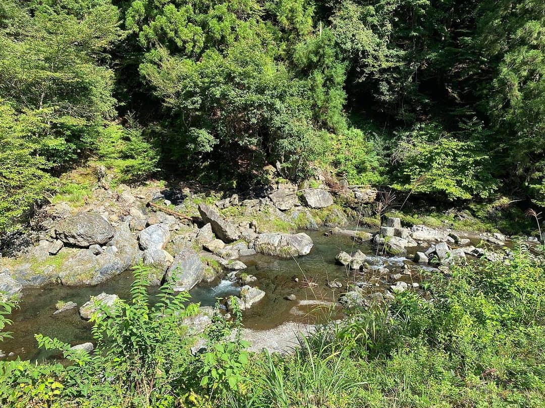 青山有紀さんのインスタグラム写真 - (青山有紀Instagram)「川で遊んで石の上で寝て、山の中のお蕎麦屋さんで蕎麦づくし。」9月11日 17時26分 - yukiaoya