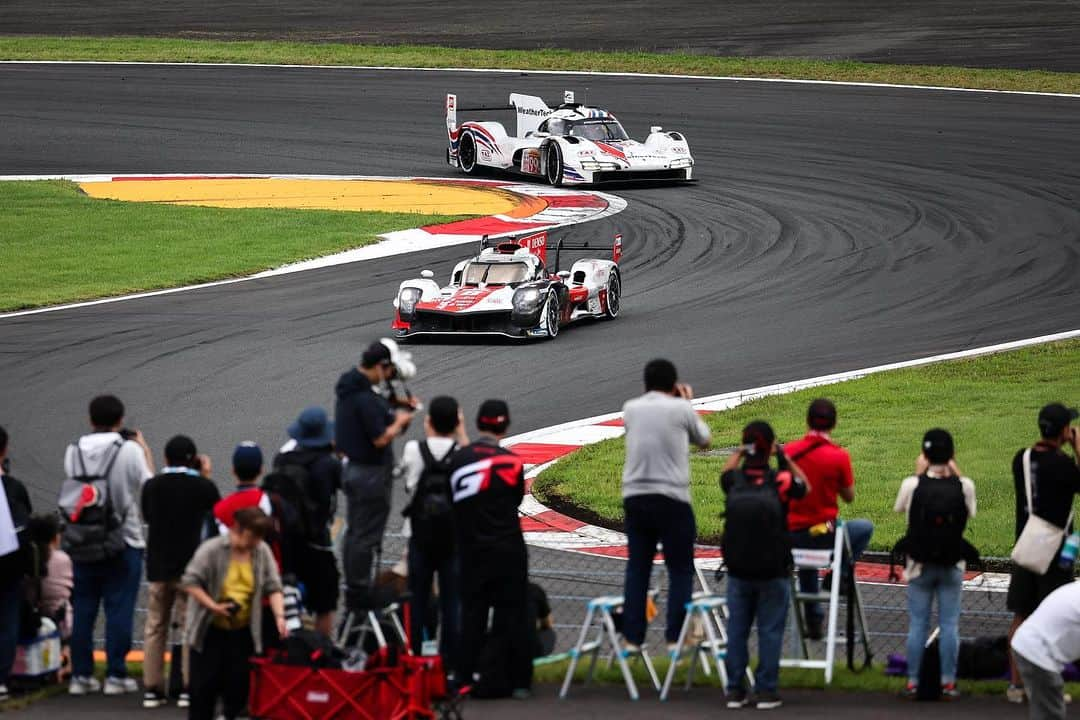 セバスチャン・ブエミさんのインスタグラム写真 - (セバスチャン・ブエミInstagram)「#6HFUJI It’s a perfect team result, everyone did a great job and now we can enjoy winning the manufacturers’ World Championship 🏆 It was such a tight race; I am sure the fans will have enjoyed that. Our car lost position at the start and then we lost time coming through the other Hypercars, so we decided to save a bit of fuel. Then Ryo had a very strong stint to put us back in contention, but it was an amazing race from car #7, congratulations to them! . . .  #AlpianBanking #gowago #cliniquenescens #redbull #moodcollection #WEC #fiawec #lmp1 #racingcar #racingdriver #lemans24h #WEC #Endurance #gr010hybrid #ToyotaGazoo #racing #motorsport #RedBull #RichardMille #lemans24 #24hdumans #MoodCollection #racingdriver #GoHyper #ToyotaGAZOORacing #PushingTheLimitsForBetter #sebastienbuemi #24hlemans #alpian #6hfuji」9月11日 17時55分 - sebastien_buemi