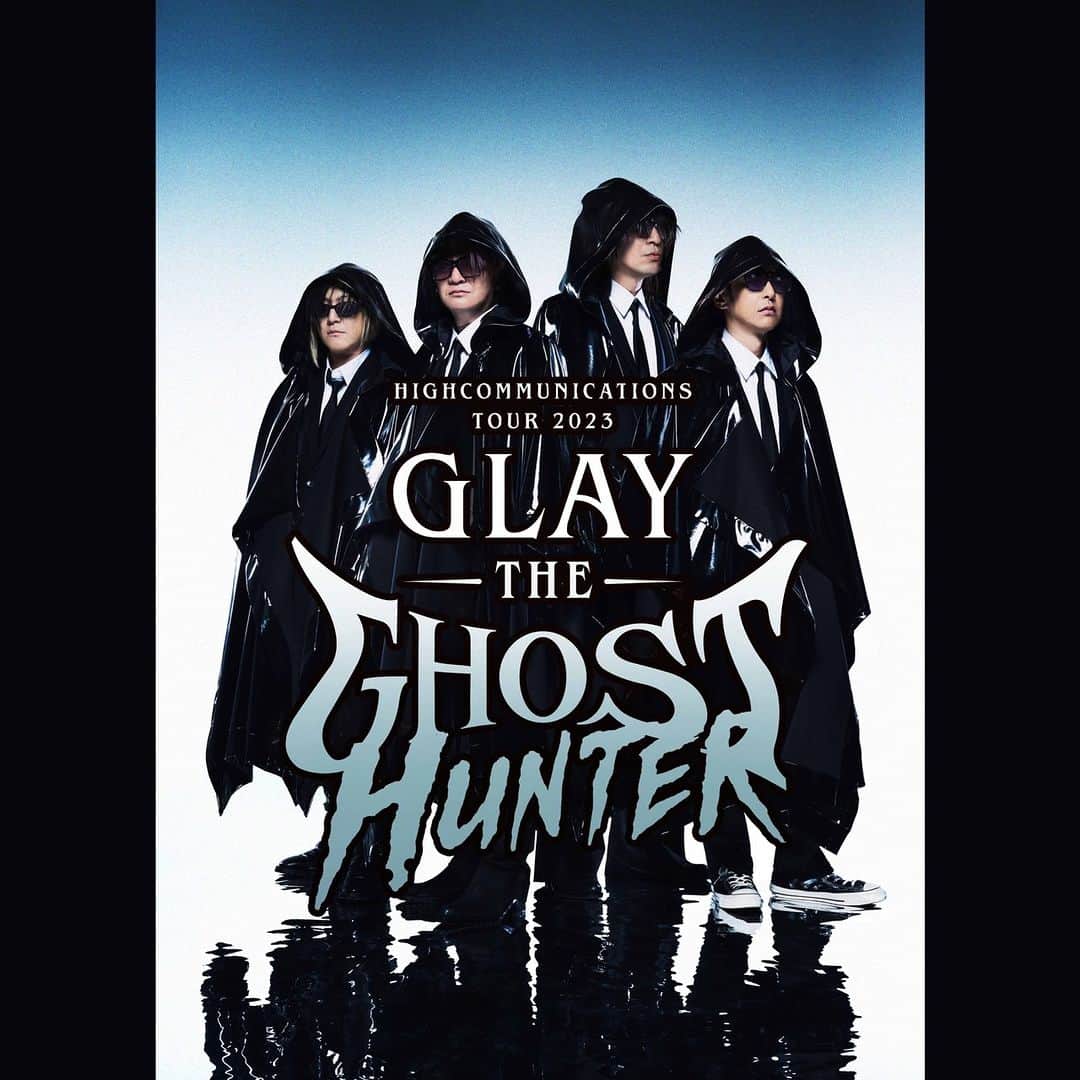 GLAYのインスタグラム：「. ◢◤キービジュアルを公開！◢◤  11月から始まる6箇所13公演の 「GLAY HIGHCOMMUNICATIONS TOUR 2023 -The Ghost Hunter-」の新しいキービジュアルを公開✨  #GLAY」