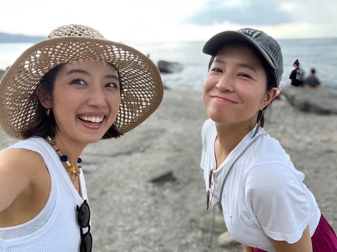 山下由奈のインスタグラム：「夏の思い出in館山🫶  #8月 #思い出 #いちじく  #📸」