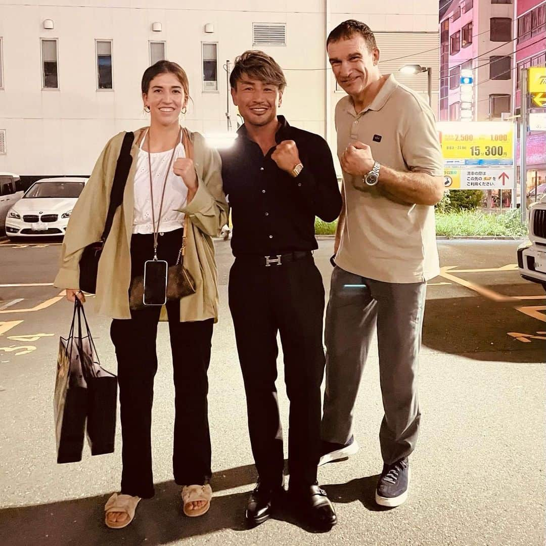 魔裟斗さんのインスタグラム写真 - (魔裟斗Instagram)「K-1終わりでピーターアーツ親子と食事でした。 #魔裟斗  #ピーターアーツ」9月11日 18時12分 - masato.official