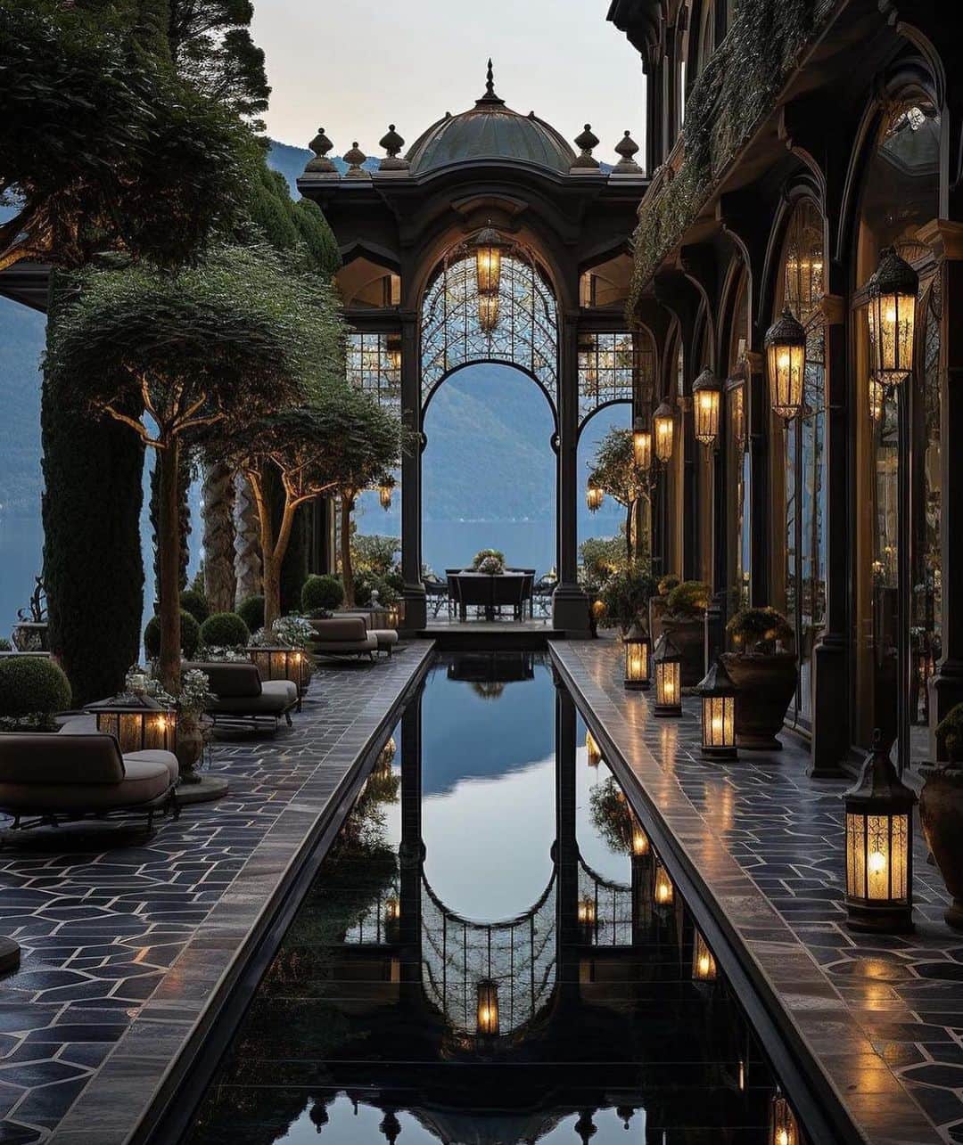 The Luxury Lifestyle Magazineさんのインスタグラム写真 - (The Luxury Lifestyle MagazineInstagram)「Lake Como Dream Home 🇨🇮   Would you live here?   By: @aiforarchitects」9月11日 10時31分 - luxurylifestylemagazine