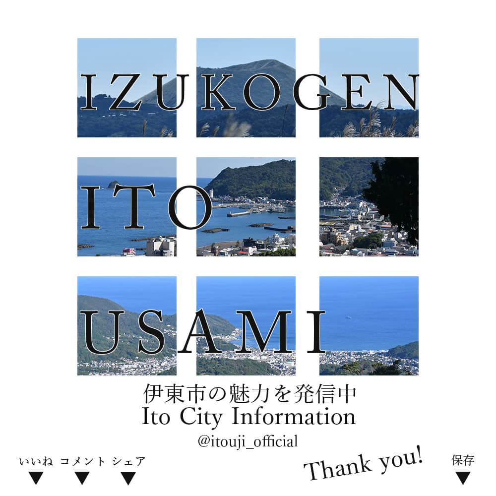 伊東市公式アカウントさんのインスタグラム写真 - (伊東市公式アカウントInstagram)「段々と秋らしい天気になってきました。 伊東市は、火山でできた大地や海の岬など大自然が豊かな地域。 伊東の在る伊豆半島は、国立公園やジオパークとしても知られていますので、 魅力的な場所が多くありますよ😉  (ENG) The weather is gradually becoming more and more autumn-like. Ito City is a region rich in nature, with land formed by volcanoes and sea capes. The Izu Peninsula, where Ito is located, is also known as a national park and geopark, There are many attractive places to visit.😉  follow by @itouji_official  ---------------- #大室山 #伊東市街地 #宇佐美 #伊豆高原 #ジオパーク #富士箱根伊豆国立公園  #伊東 #伊豆 #伊豆旅行 #伊東旅行  #わたしといとうと　#静岡県 #伊東温泉　#いいね伊豆　 #旅行好きな人と繋がりたい #旅スタグラム　#日帰り旅行 #地域おこし協力隊 #izu #ito_stagram #ito #izutrip #itocitychristmasillumination」9月11日 10時55分 - itouji_official