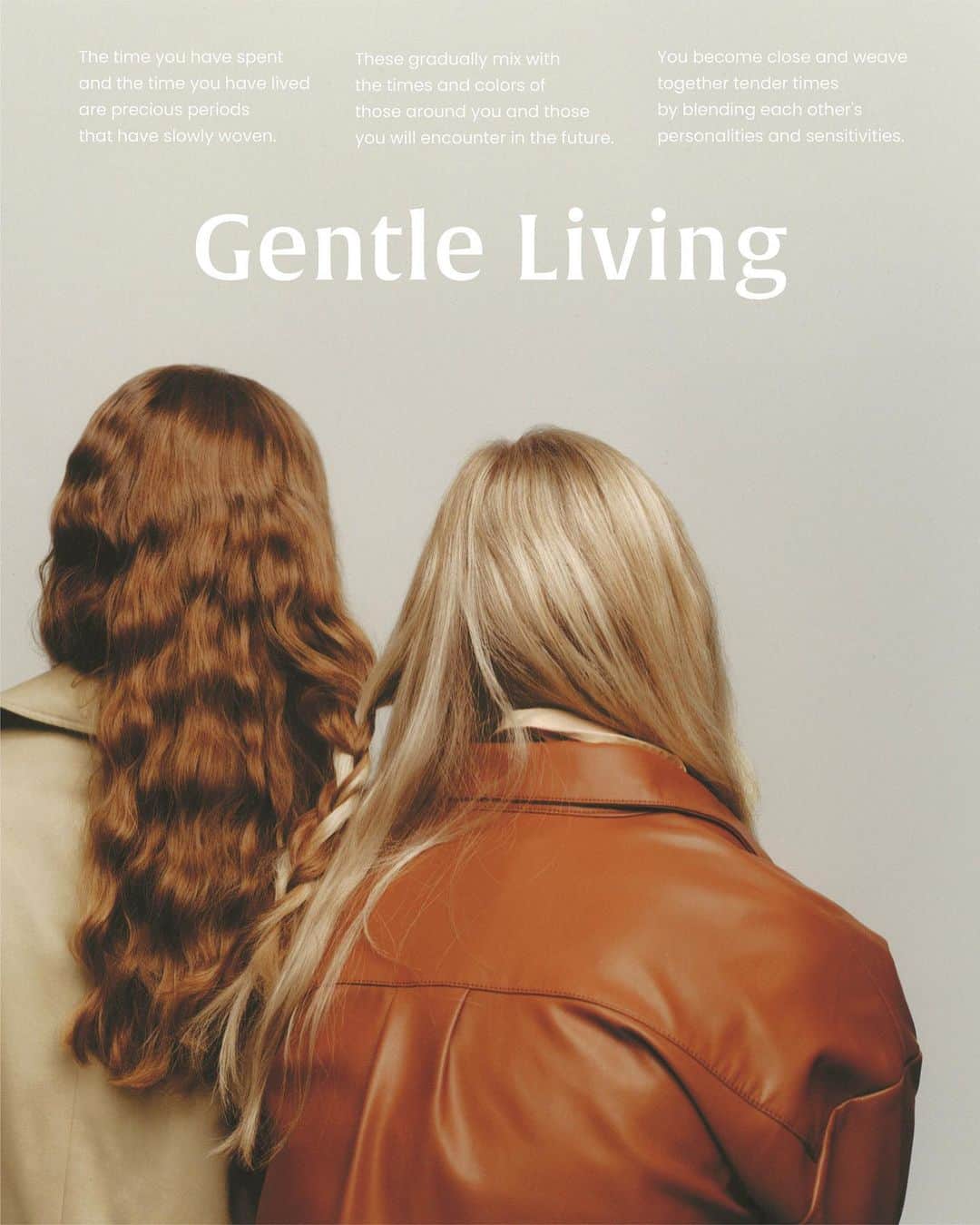 ルミネ公式さんのインスタグラム写真 - (ルミネ公式Instagram)「. 8月24日（木）～10月4日（水）まで ルミネ各館のウィンドウで展開中のシーズンディスプレイ。  今回のテーマは “Gentle Living 紡いでいく、愛おしい時間”  -----  ＜ビジュアル＞ 髪の毛が編まれていくビジュアルと、 着ているニットが解けて１本に重なっていくビジュアル、 これは２つとも“物理的に近くにいる距離感”で融合しています。 オンラインが主流になりつつある中、 実際に顔を合わせて話をしたり、 時間を共にする大切さを実感している今だからこその表現なので、 モデル2人の距離感やつながり方、 ニットの解け具合など細かい部分を話し合いながら撮影スタッフさんと一緒に ビジュアルを詰めていきました。  ＜ウインドウ＞ ニットの“質感”や“わざと形を崩すこと”で、温かみのあるウインドウを目指しました。 １つ１つのニットの時計は、1人1人の個性や紡いできた時間を表現しているため、 大きさや色も様々にしていて、針のデザインにも変化をつけました。  -----  ＜VISUAL STAFF＞ Art Director ：yana  @yana.studio_（@akihiroyamaya and @naruochanworks） Photographer：MASAYA TANAKA（TRON） @masayatanaka1212 Stylist：KOTOMI SHIBAHARA @kotomishibahara Hair/Make up：YUSUKE MORIOKA（eightpeace） @pyuuuuuu  Knit Dramaturg：DAIGO TAKEUCHI （SHITURAE）@daigotakeuchi Model：GABRIELE V(CDU), GRYTE(BRAVO) Photo Retouch：RUMI ANDO @andytrowa Graphic Designer：HITOKI NARUO（yana） @naruochanworks  #lumine #ルミネ #windowdisplay #ウィンドウディスプレイ #vmd」9月11日 12時00分 - lumine_official