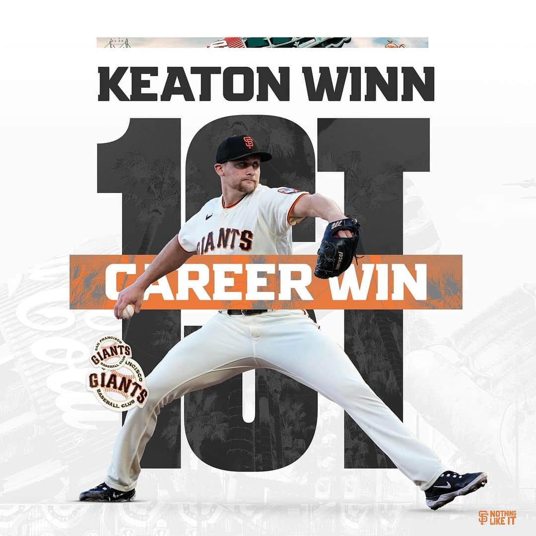 サンフランシスコ・ジャイアンツのインスタグラム：「Keaton Wonn」