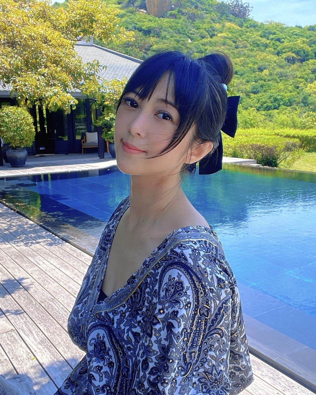 Miniさんのインスタグラム写真 - (MiniInstagram)「久違的度假🏖️ 遠離城市～在有山有海的resort度假也太幸福🥰🥰🥰 哪裡都不去 什麼都不想，只要珍惜很家人相處的幸福時光❤️」9月11日 12時31分 - minimini0630