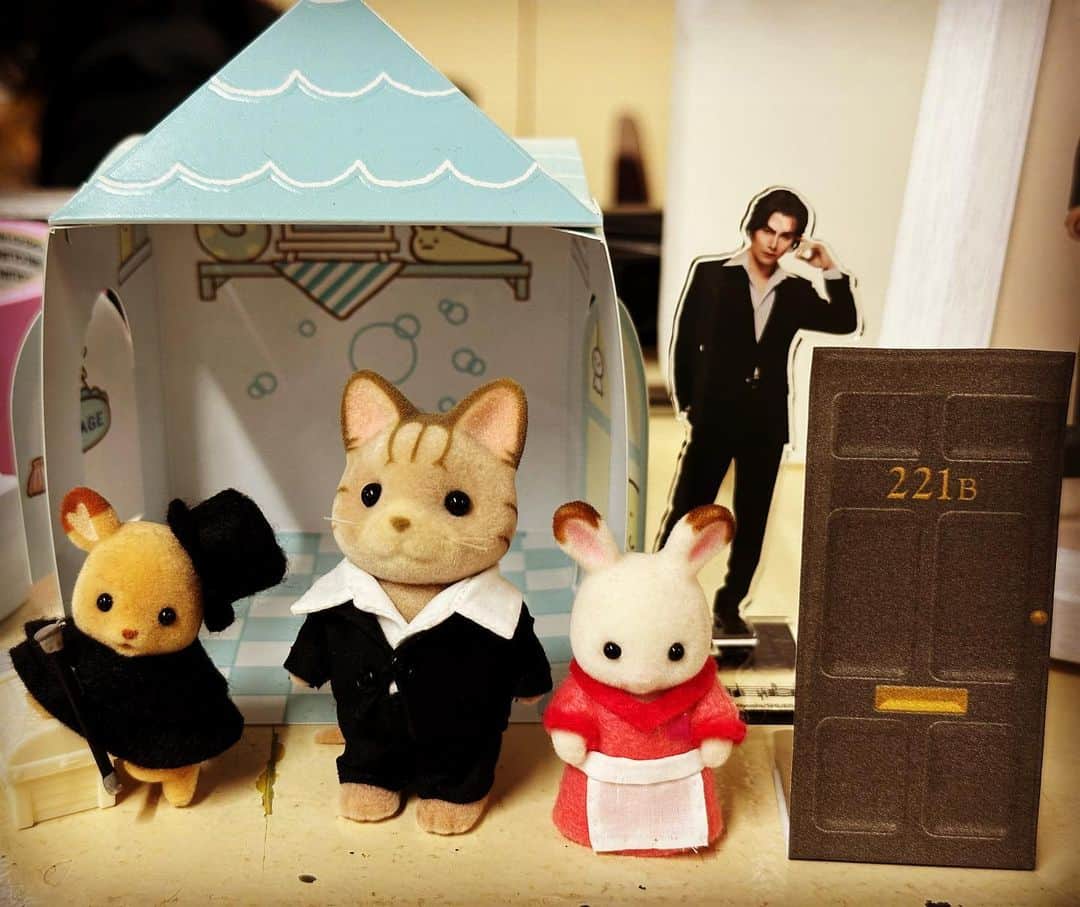 ただすけのインスタグラム：「スタッフさんの遊び心がこんな所にも。 #モリミュ」