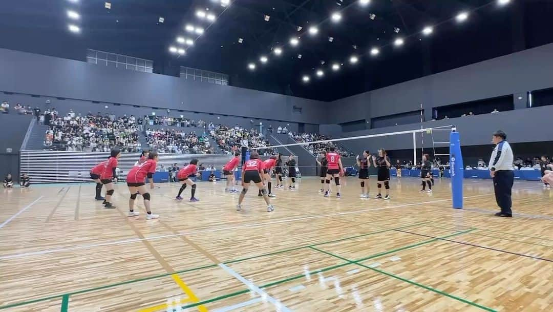 新鍋理沙のインスタグラム：「. 植田さんのBクイック🏐🔥 大活躍🥹👏✨」