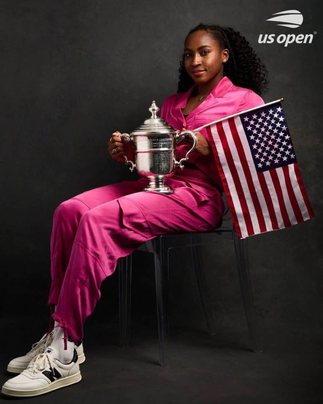 マーク・ハミルのインスタグラム：「“Thank you to the people who didn’t believe in me. To those who thought they were putting water on my fire, you put gas on it.” - Coco Gauff 😍👍❤️👏👏👏👏  #A_StarIsBorn 🌟」